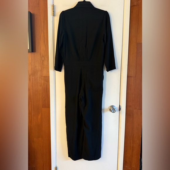 Christy Dawn Painters Jumpsuit in Black - Picture 3 of 6